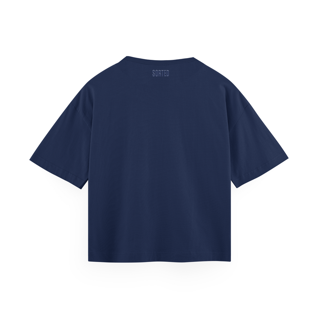 The Sorted Basic Oversized Tee : Sorted Blue