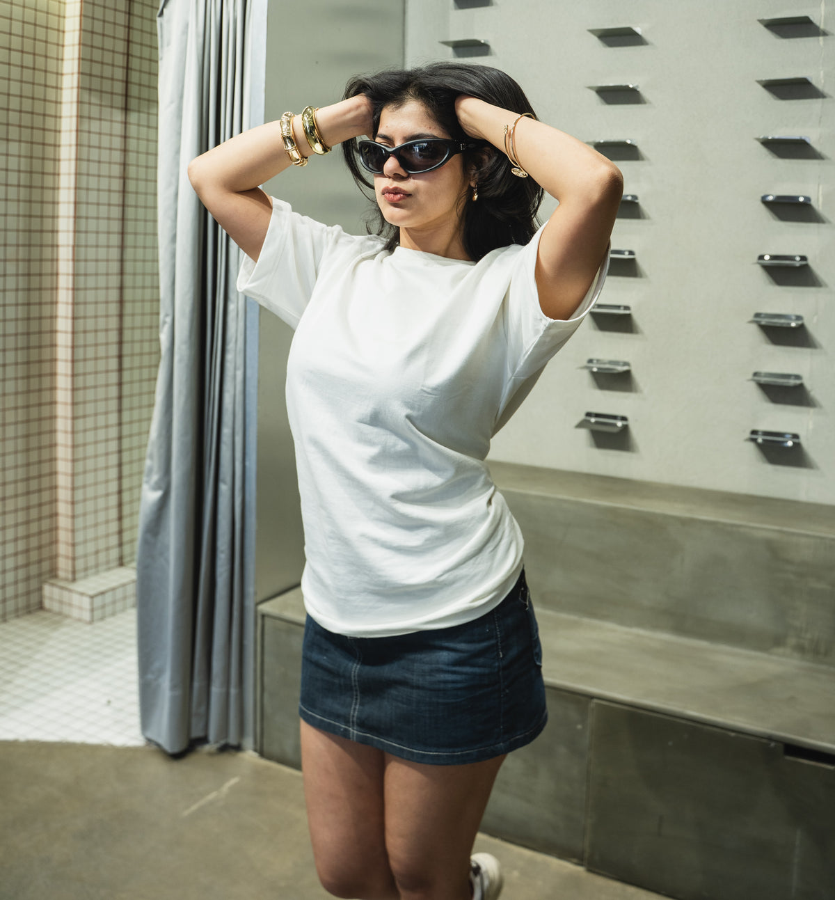 The Sorted Basic Oversized Tee : Sorted Off White